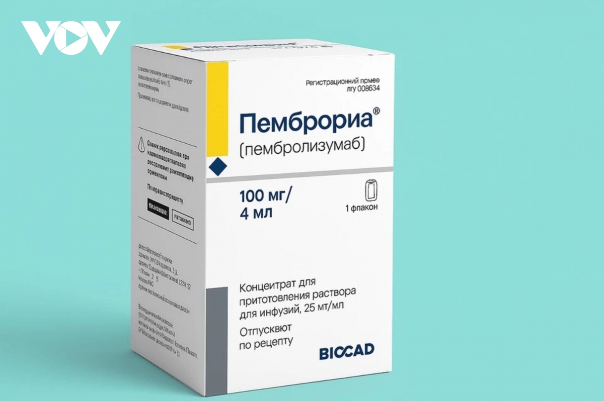 Bệnh viện K thông tin về thuốc điều trị ung thư Pembroria của Nga